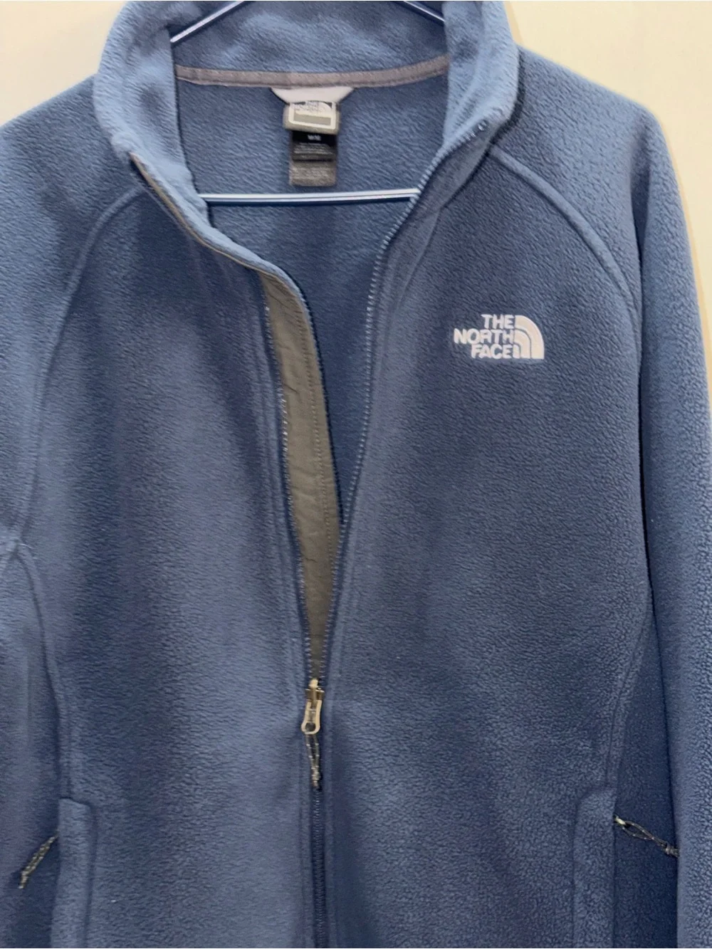 The North Face Men's Slate Blue Full-Zip Fleece Jacket